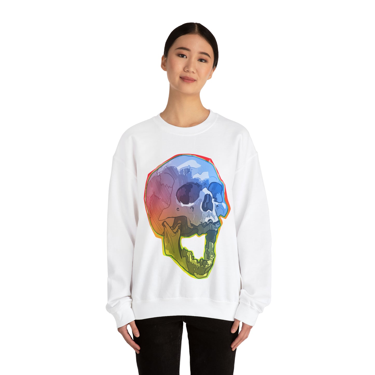 SKULL Crewneck Sweatshirt