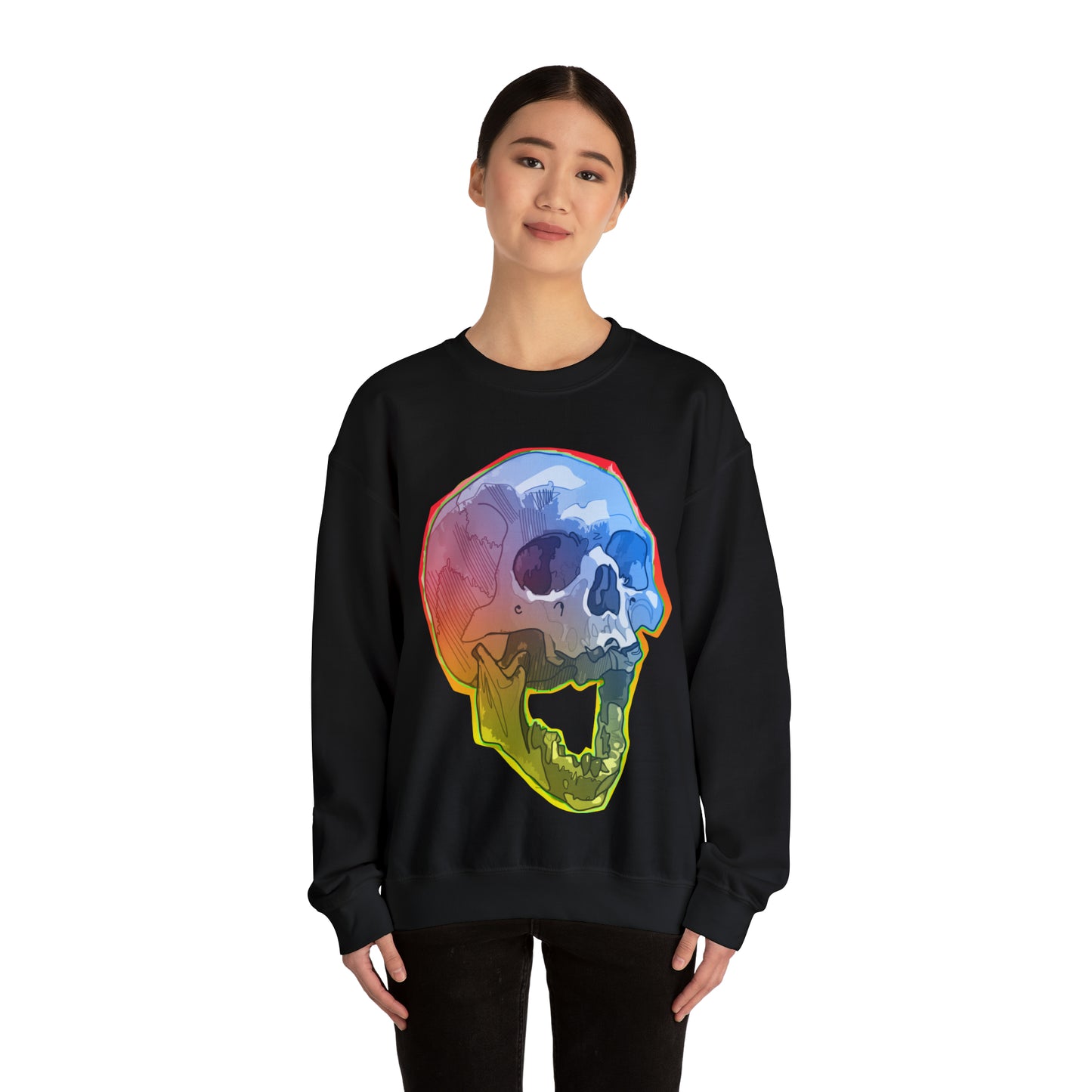SKULL Crewneck Sweatshirt