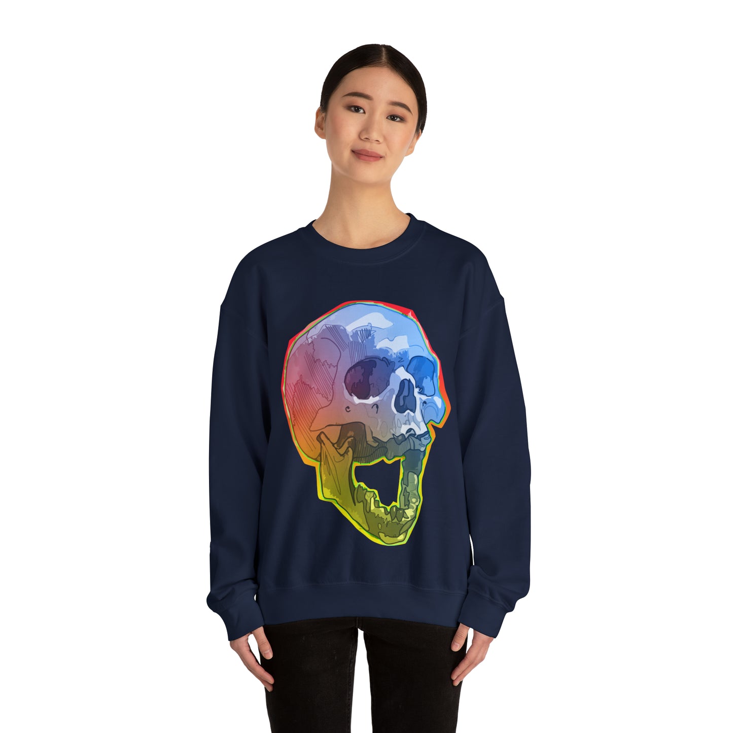SKULL Crewneck Sweatshirt
