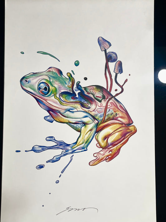 Frog print
