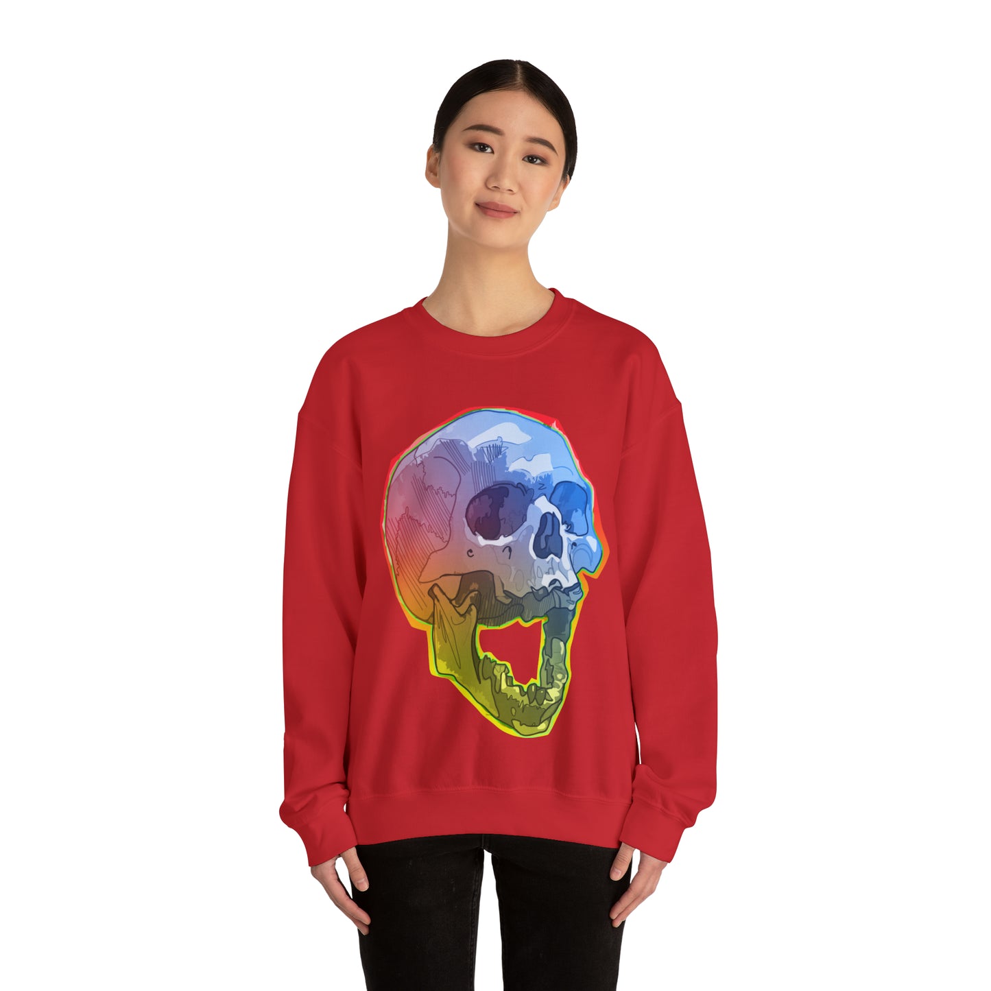 SKULL Crewneck Sweatshirt