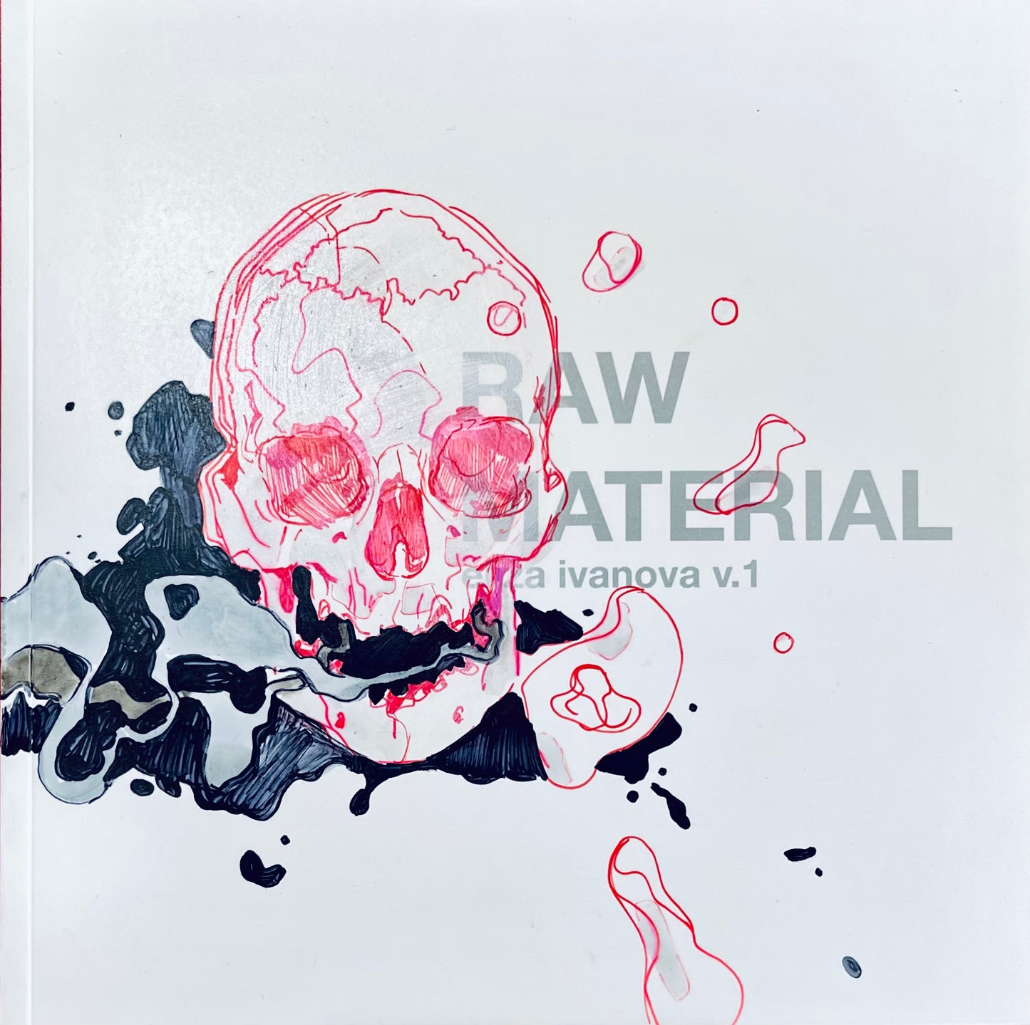 Raw Material v.1 Skull and Fish Custom Cover