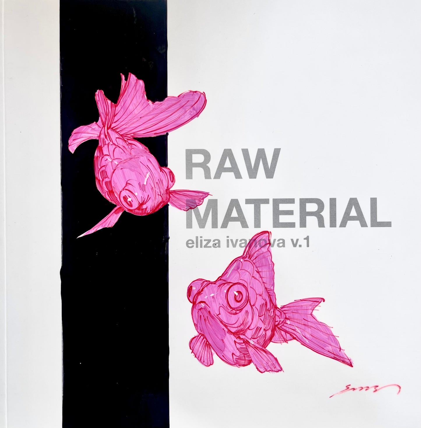 Raw Material v.1 Goldfish Custom Cover