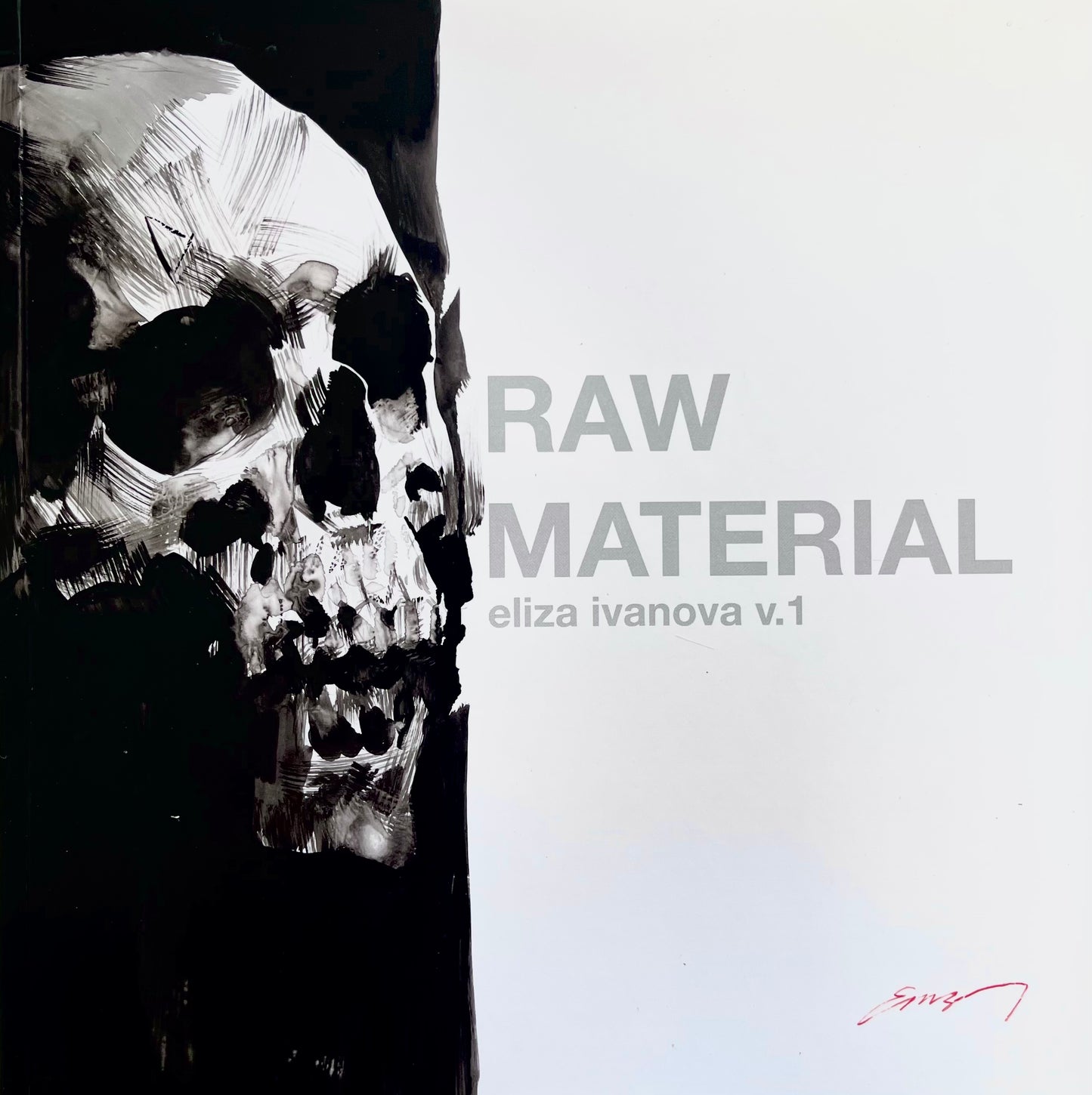Raw Material v.1 Ink Skull Custom Cover